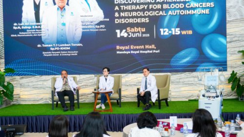 Mandaya Royal Hospital Puri, Dorong Perluasan Akses Terapi Apheresis