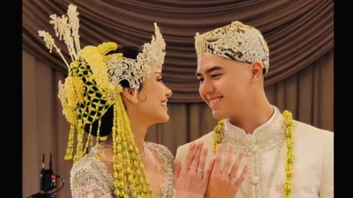 Momen Mesra Al Ghazali Cium Alyssa Setelah Akad, Manis Banget!