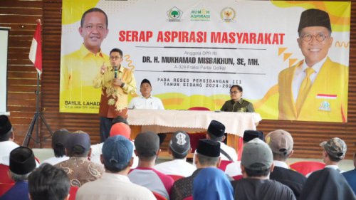 Manfaatkan Reses, Misbakhun Jelaskan MBG dan Koperasi Merah Putih di Depan Konstituen