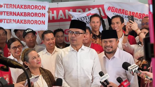 Bro Ron Tak Masalah Berebut Kursi Calon Ketum PSI dengan Jokowi