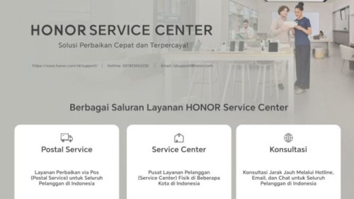 Layanan Honor Makin Lengkap: Konsultasi, Perbaikan hingga Bantuan Jarak Jauh