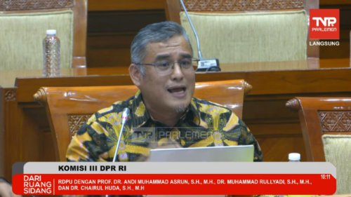 Rapat Bareng DPR, Pakar Hukum Usul Penyelidikan Tidak Masuk RKUHAP