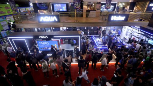 TV Baru Aqua Berteknologi Mini-LED Hadir di PRJ 2025