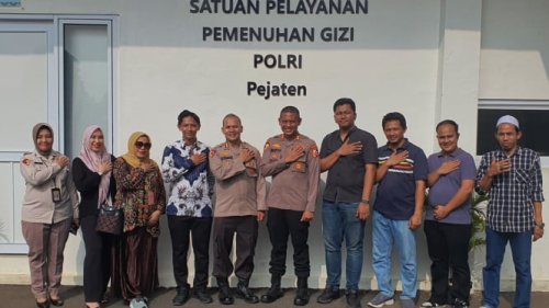 SPPG Polri Pejaten Jadi Role Model Nasional Buat MBG, Higienitas dan Sanitasi Jadi Keunggulannya