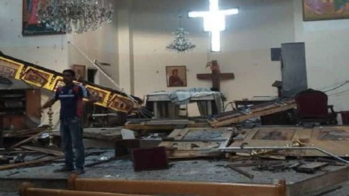 Bom Bunuh Diri Meledak di Gereja Damaskus Suriah
