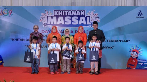 HUT ke-498 Jakarta, 1.293 Anak Ikut Khitanan Massal Gratis Catatkan Rekor MURI