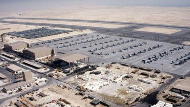 Pentagon Akui Rudal Iran Hancurkan Pangkalan Militer AS Al Udeid di Qatar