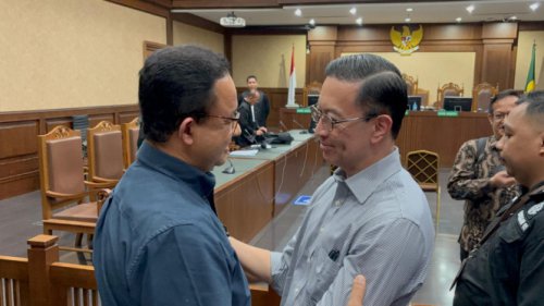 Anies Baswedan Ungkap Alasan Datang Langsung ke PN Jakpus Hadiri Sidang Kasus Korupsi Tom Lembong