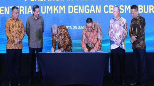 CBI SME Bureau Diluncurkan, Menteri Maman: Perkuat Ekosistem Pembiayaan UMKM