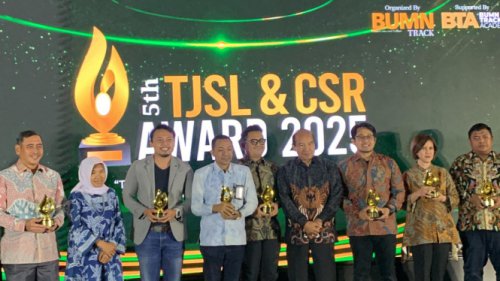 PNM Wujudkan Komitmen Peduli Lingkungan, Raih Penghargaan Gold di TJSL &amp; CSR Awards 2025