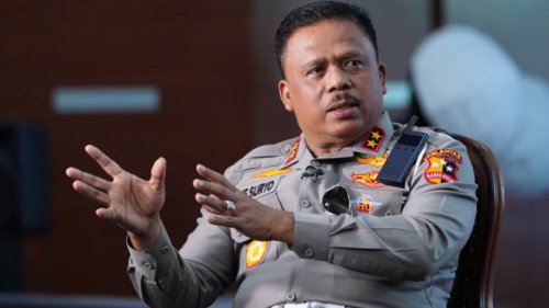 Kakorlantas Minta Jajaran Polantas Pedomani 'Senyum Polisi adalah Marka Utama Lalu Lintas'