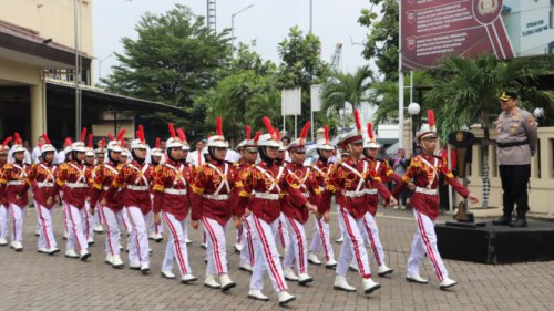 Saat Kapolres Pelabuhan Priok Terpukau Lihat Penampilan Polisi Cilik