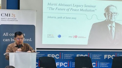 Jusuf Kalla Bicara Kunci Sukses Melakukan Mediasi Perdamaian, Apa Itu?