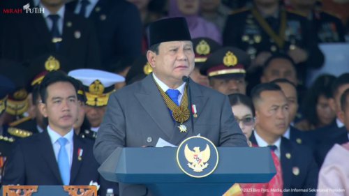 Prabowo: Polisi Indonesia Tak Boleh Seperti di Negara Maju, Harus Dengar Penderitaan Rakyat