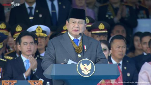 President Prabowo: The Nation Needs Police Who Protect the Defenseless