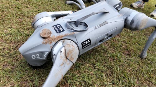 Robot Dog Terjengkang hingga Robot Tank Ngadat saat Unjuk Gigi Depan Prabowo
