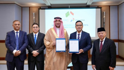 Kembangkan Teknologi Energi Bersih Skala Global, Pertamina Gandeng ACWA Power Arab Saudi