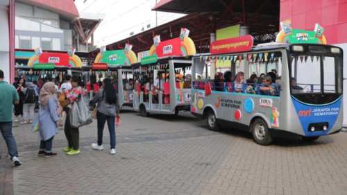 Yuk, Naik Wara Wiri Keliling Jakarta Fair Cuma 15 Ribu