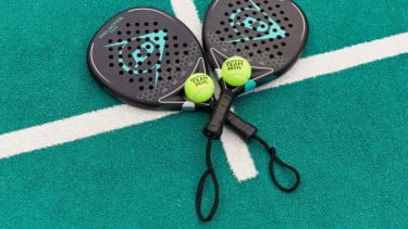 Ilustrasi raket padel