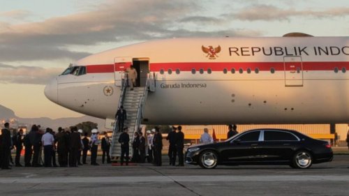 Prabowo Tiba di Brasil untuk Hadiri KTT BRICS