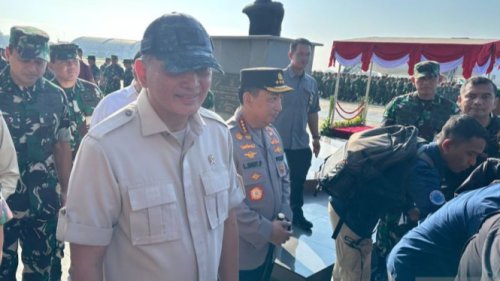 HUT TNI ke-80, Menhan Sjafrie: Jangan Sakiti Hati Rakyat