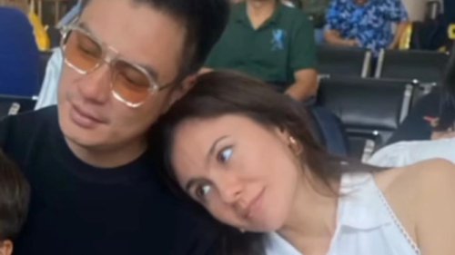 Heboh! Beredar Foto Wulan Guritno Keciduk Bersandar ke Baim Wong, Netizen: Pantesan...