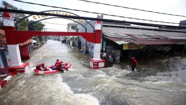 BPBD Ungkap Daftar Daerah di Kota Tangerang yang Beresiko Terendam Banjir