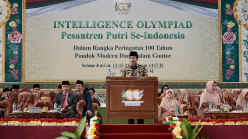 Peringati Usia 100 Tahun, PMDG Putri Kampus 1 Gelar Pembukaan Intelligence Olympiad Pesantren Putri Se-Indonesia
