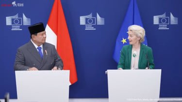 Momen Prabowo Minta Maaf ke Presiden Komisi Eropa, Kenapa?