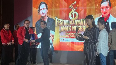 Dul Jaelani dan Shanna Shannon Resmi Jadi Ikon Festival Nyanyian Anak Negeri 2025