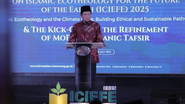 Menag Nasaruddin Umar Dorong Tafsir Quran yang Adaptif pada Perkembangan Zaman