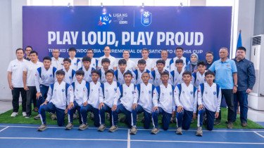 BRI dan Liga Kompas Melepas Keberangkatan Tim LKG BRI ke Piala Dunia Remaja &ldquo;Gothia Cup&rdquo; di Swedia