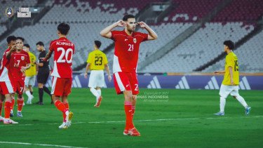 Ngeri! Timnas Indonesia U-23 Sudah Unggul 7-0 atas Brunei di Babak I, Jens Raven Bikin 5 Gol