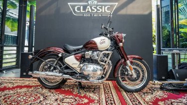 Motor Klasik Royal Enfield Classic 650 Rilis, Banderolnya Saingi Wuling Air ev