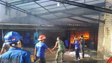 Garasi Rumah Dinas Wali Kota Sibolga Kebakaran, Satu Mobil Hangus