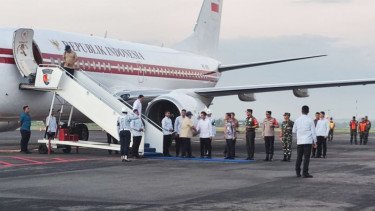 Prabowo Tiba di Solo, Hadiri Penutupan Kongres PSI 2025