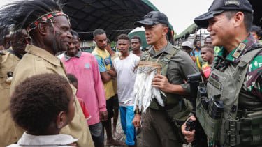 Kogabwilhan III Gelar Baksos di Nduga Papua, Dikawal Ketat Koops Habema TNI