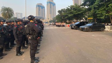 Aksi Ojol Hari Ini, Polisi Kerahkan 1.632 Personel Amankan Unjuk Rasa di Monas