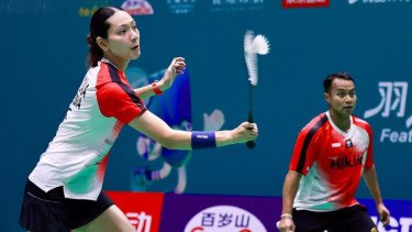 Lewati Ujian Perdana di China Open, Rehan/Gloria Langsung Evaluasi Kendala Teknis