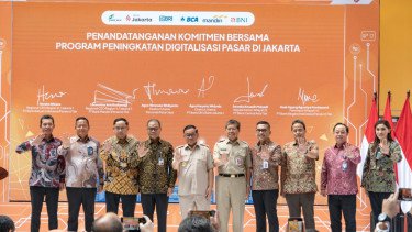 Bank Jakarta Dukung Digitalisasi Pasar di Jakarta