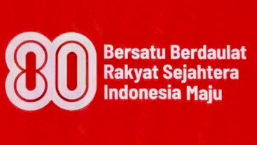 Bentuk dan Garis Logo HUT ke-80 RI Punya Makna Khusus, Ini Penjelasannya