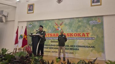 Ketua Umum Pemuda Katolik, Stefanus Gusma.