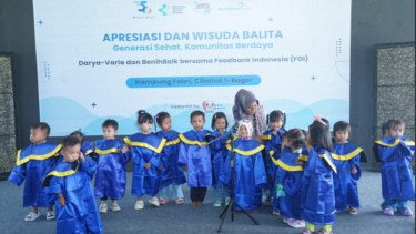 Program Wisuda Balita Dukung Pemerintah Atasi Stunting