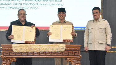 Asprindo menandatangani MoU dengan Kemendes