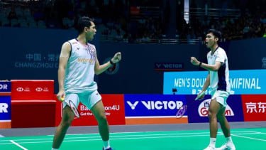 Top 59+ Menit Membara, Fajar/Fikri Lolos Perempat Final China Masters 2025