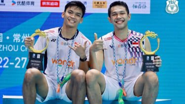 Fajar/Fikri Juara China Open 2025, Rayakan dengan Joget 'Aura Farming'