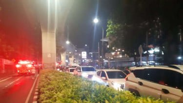 Kebakaran Taman Puring Bikin Macet Parah, Polisi Lakukan Rekayasa Lalin Besar-besaran