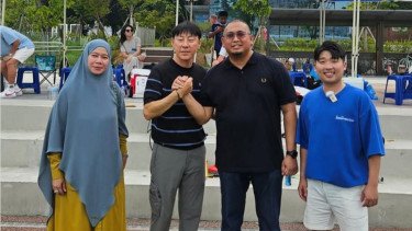 Andre Rosiade dan Shin Tae-yong Bertemu di Korea Selatan, Ada Apa?