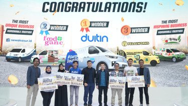 Wuling Umumkan Pemenang Kompetisi &ldquo;Move Your Hustle&rdquo; Bersama Mitra EV di GIIAS 2025
