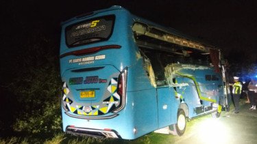 Kronologi Bus Pariwisata Tabrak Truk di Tulungagung, 1 Orang Tewas dan 6 Luka Ringan